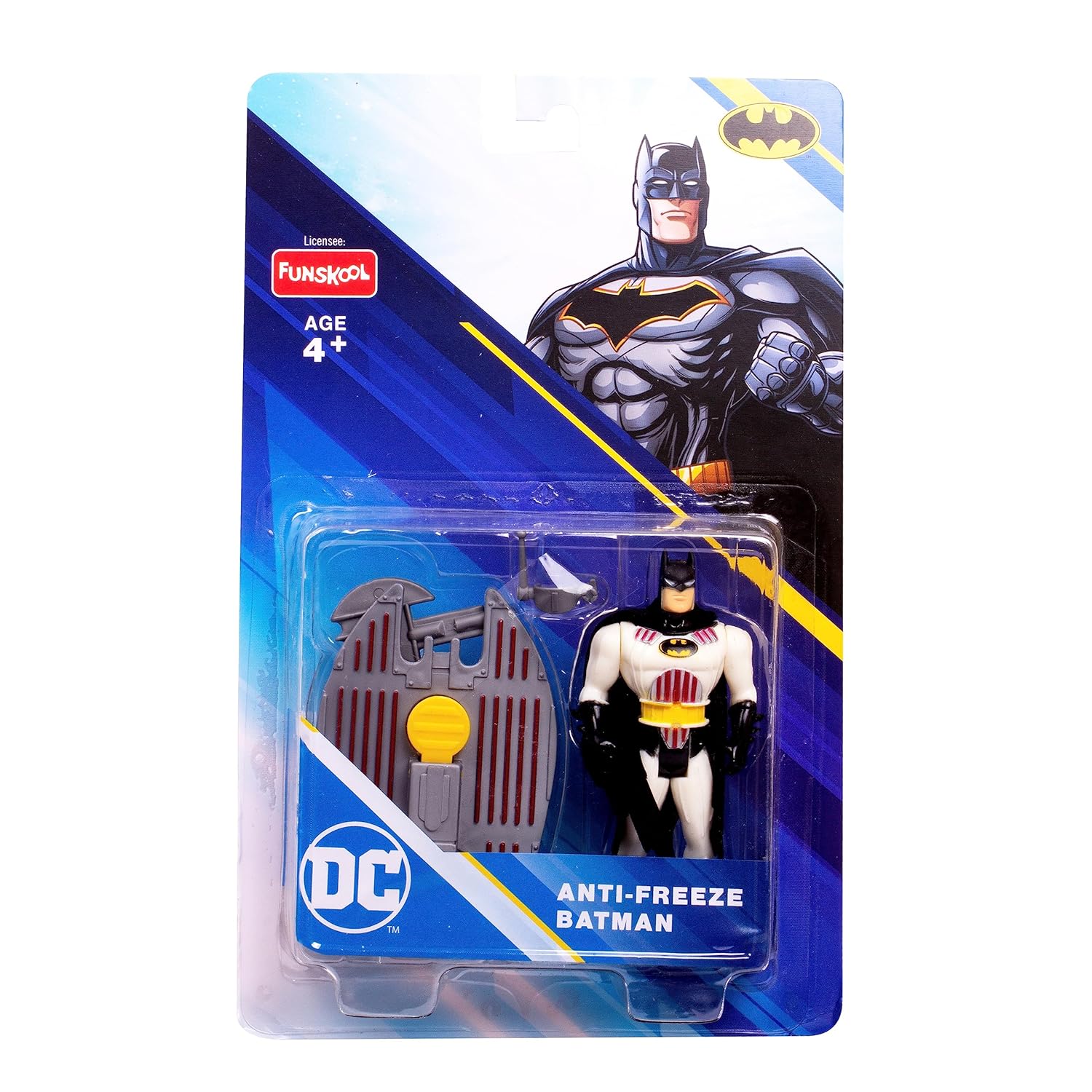 Funskool Anti Freeze Batman Action Figurine for Ages 4+ (Card & Design May Vary)