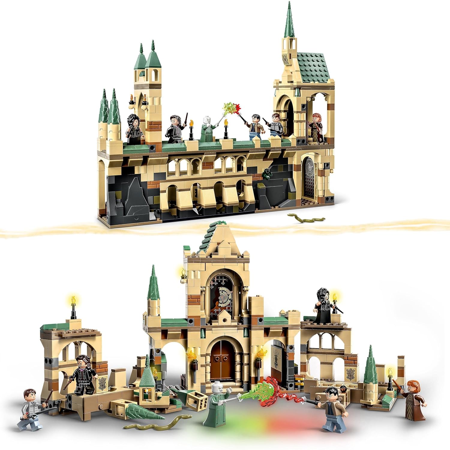 LEGO Harry Potter The Battle of Hogwarts Building Kit For Ages 9+
