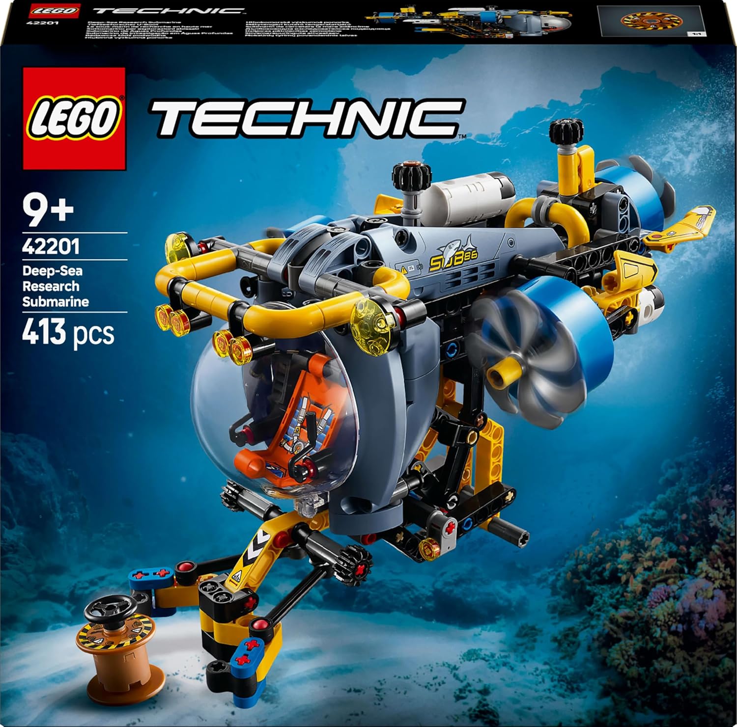 LEGO Technic Deep-Sea Research Submarine Building Kit For Ages 9+