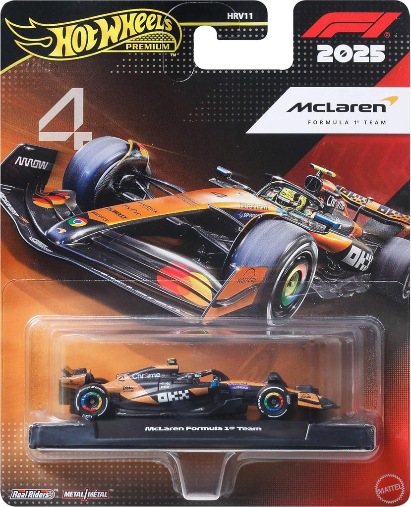 Buy Hot Wheels Race Team McLaren F1 Team (#4) 1:64 Scale Premium