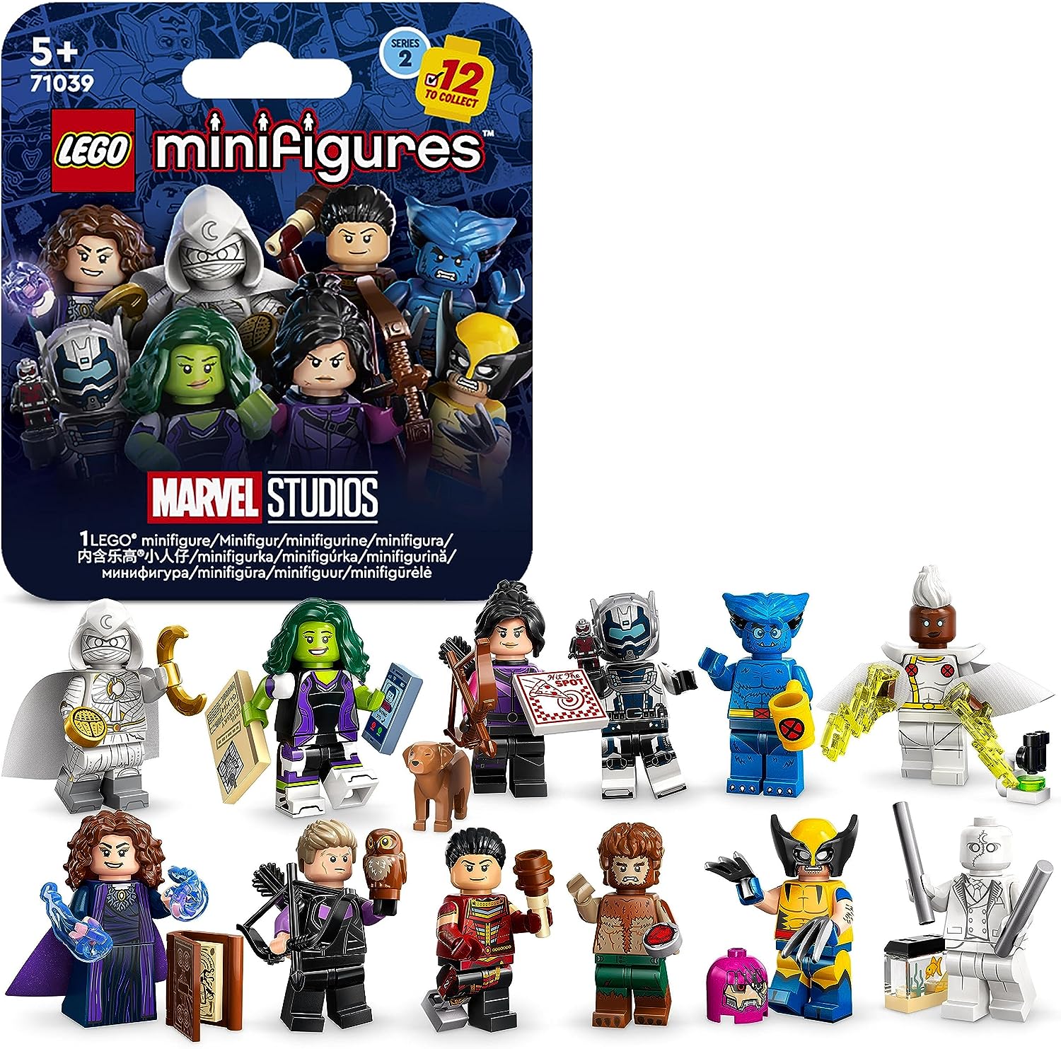 LEGO Marvel Series Mini Figures Building Kit for Ages 5+