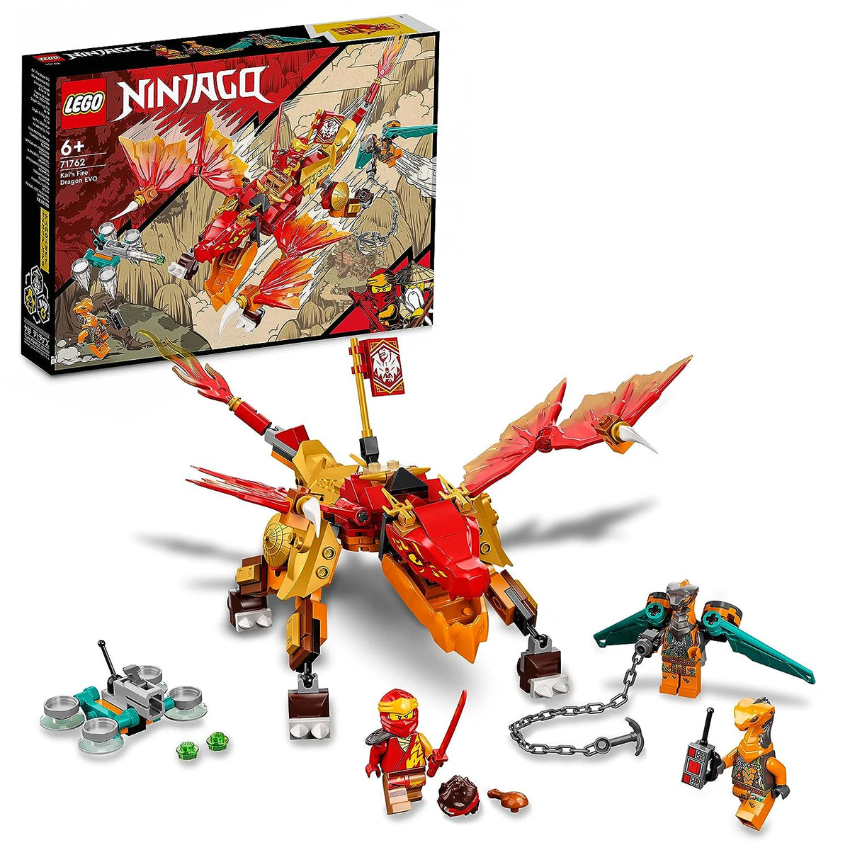 Buy LEGO Ninjago Kai's Fire Dragon EVO Building Kit for Ages 6+