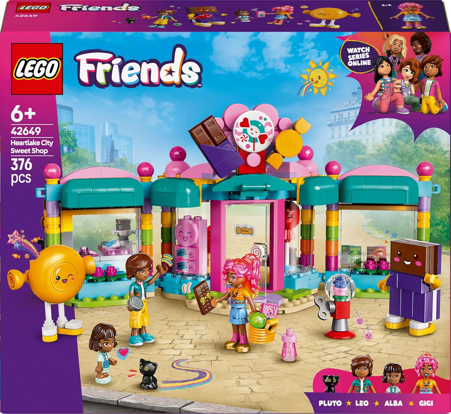LEGO Friends Heartlake City Candy Store Building Kit For Ages 6+