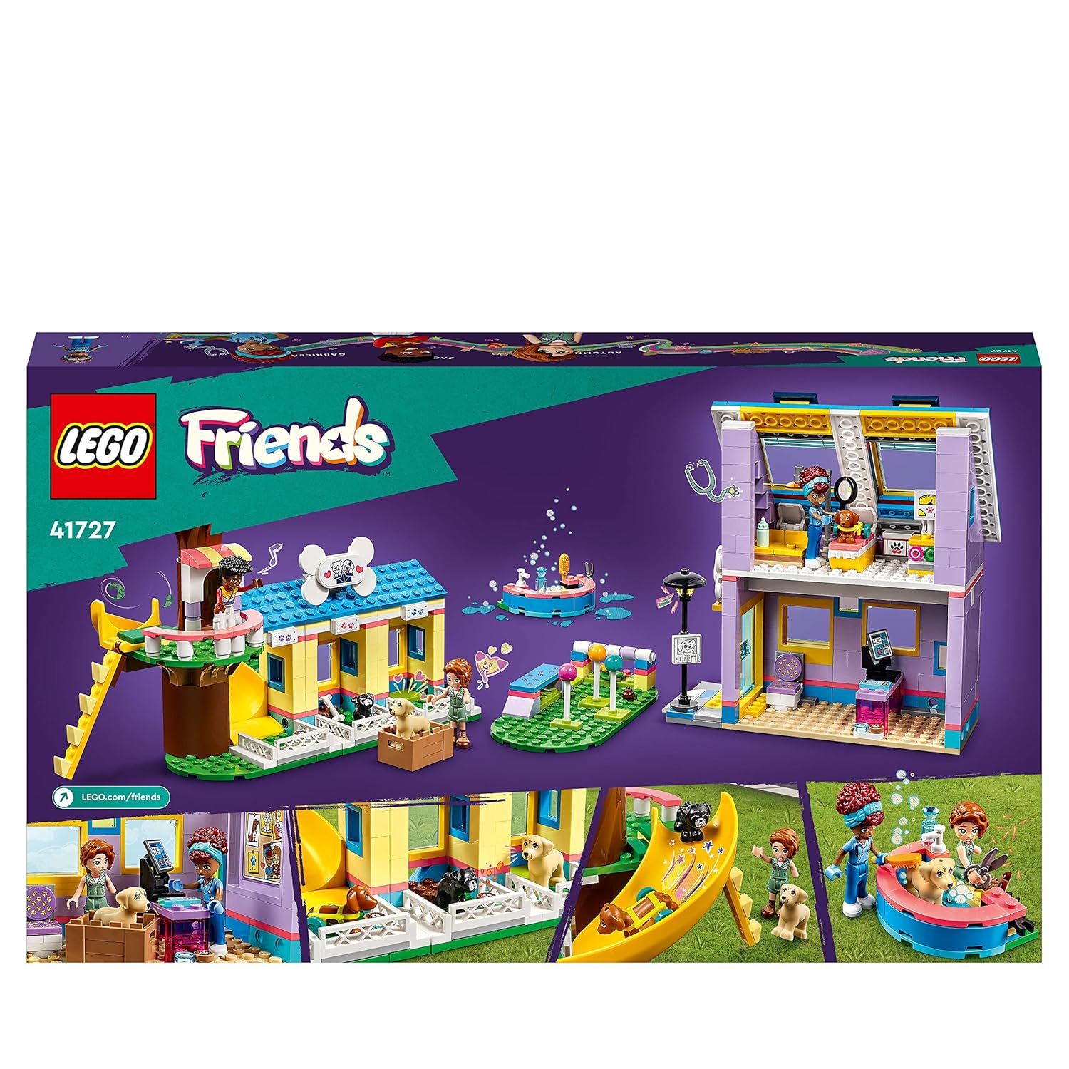 LEGO Friends Dog Rescue Center Building Kit For Ages 7+