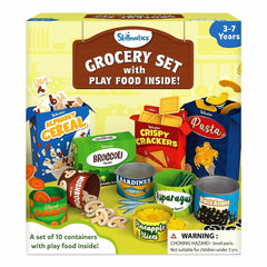 Skillmatics Grocery Set Play Food Inside Pretend Play Toys for Kids Kitchen Set for Kids Ages 3 & Up
