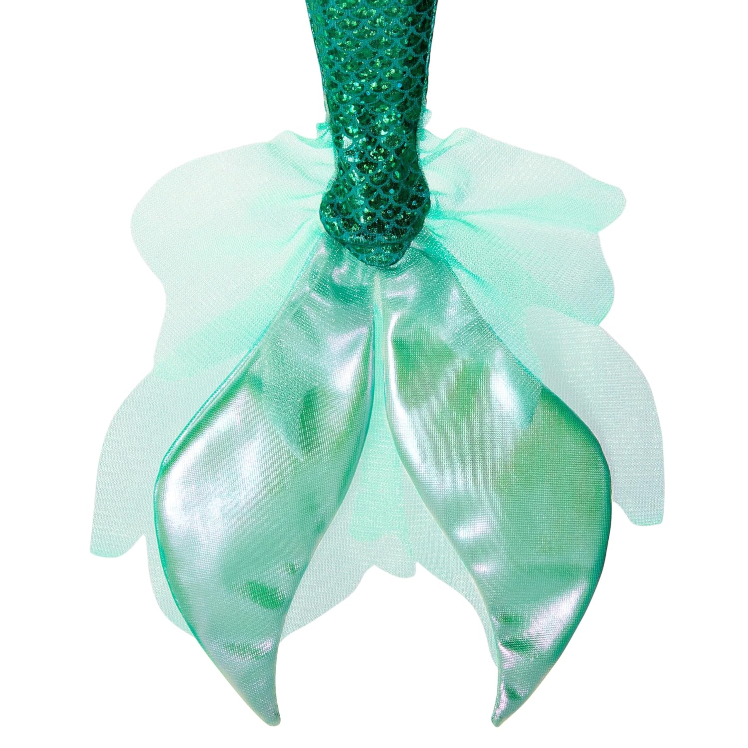 Disney Princess Mermaid Ariel Sparkling Princess Fashion Doll & Accessory with Removable Tail, Sleeves & Flower Hair Clip, Inspired by Movie