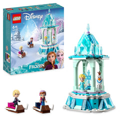 LEGO Disney Anna and Elsa’s Magical Carousel Building Kit for Ages 6+