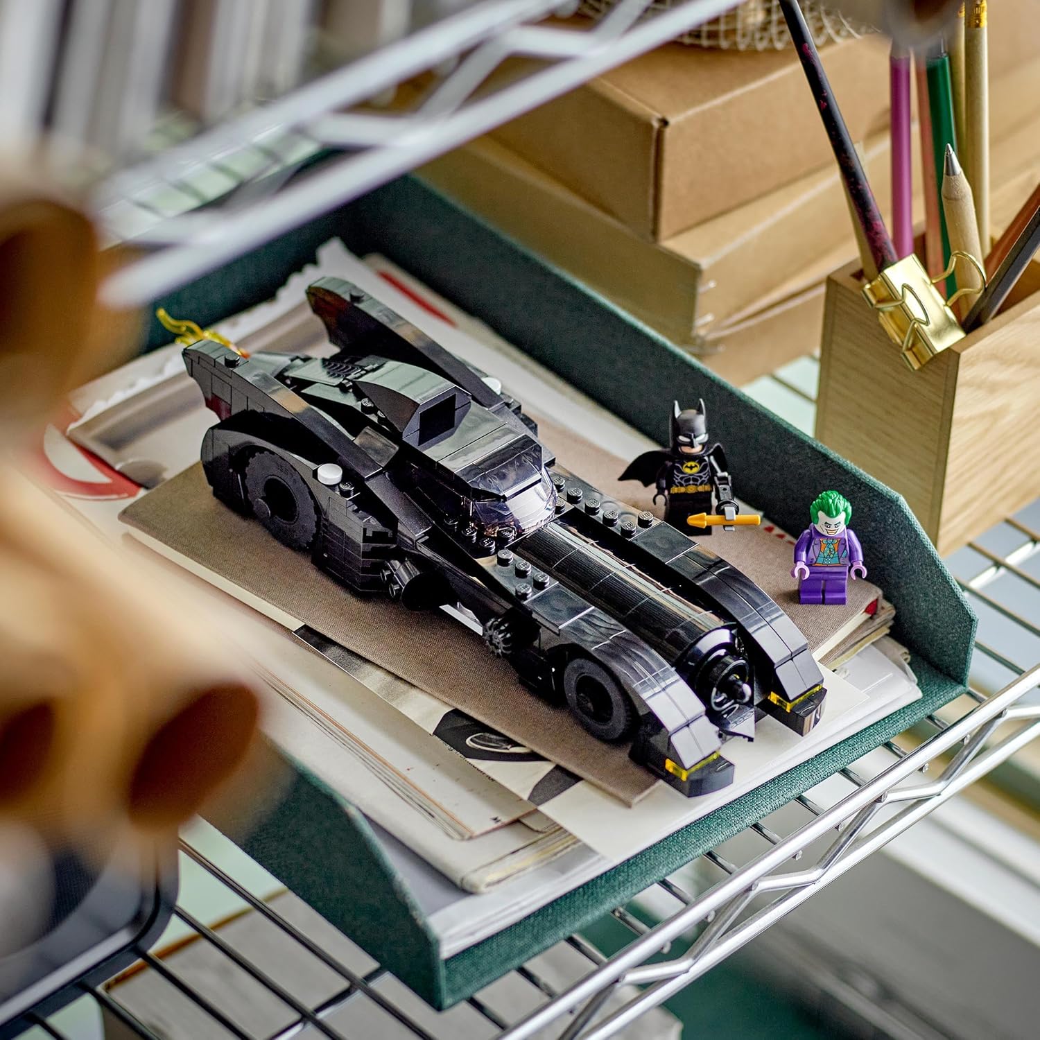 LEGO DC Batmobile Batman vs. The Joker Chase Building Kit for Ages 8+