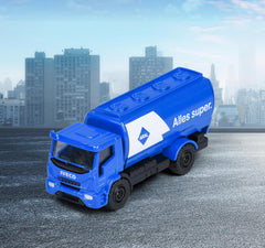 Majorette Petrol Station ARAL Imaginative Role-Play Set Includes 1 Fuel Tanker, Features Fuel Pump & EV Charger, Car wash and Shop Suitable for 1:64 Scale Vehicles for Kids Ages 5 Years & Up