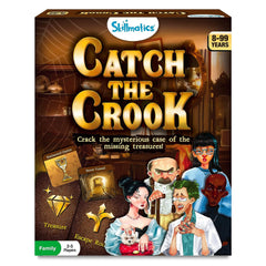 Skillmatics Catch The Crook Strategy Board Game for Ages 8 Years and Up