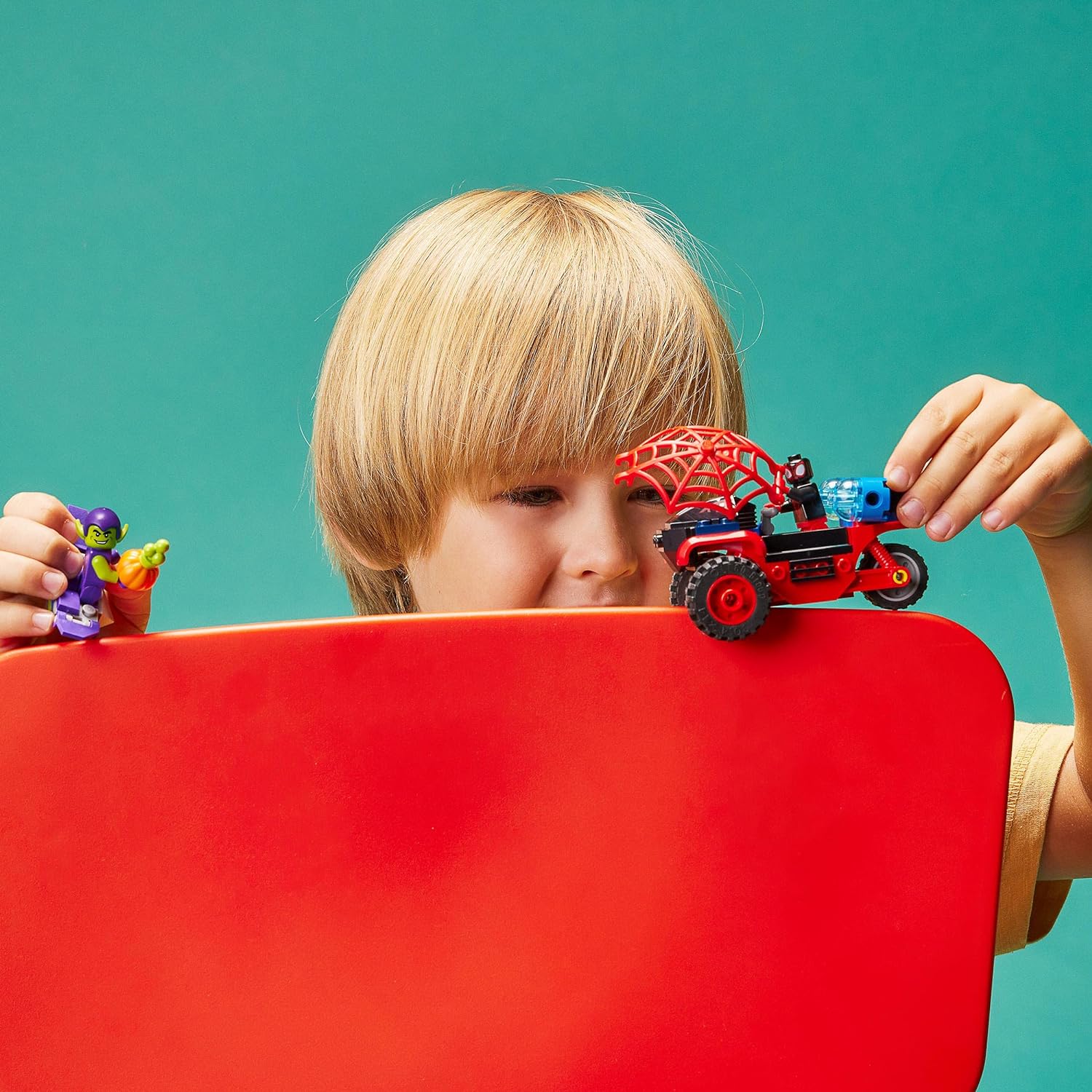 LEGO Marvel Spidey and His Amazing Friends Miles Morales - Spider-Man’s Techno Trike Building Kit for Ages 4+