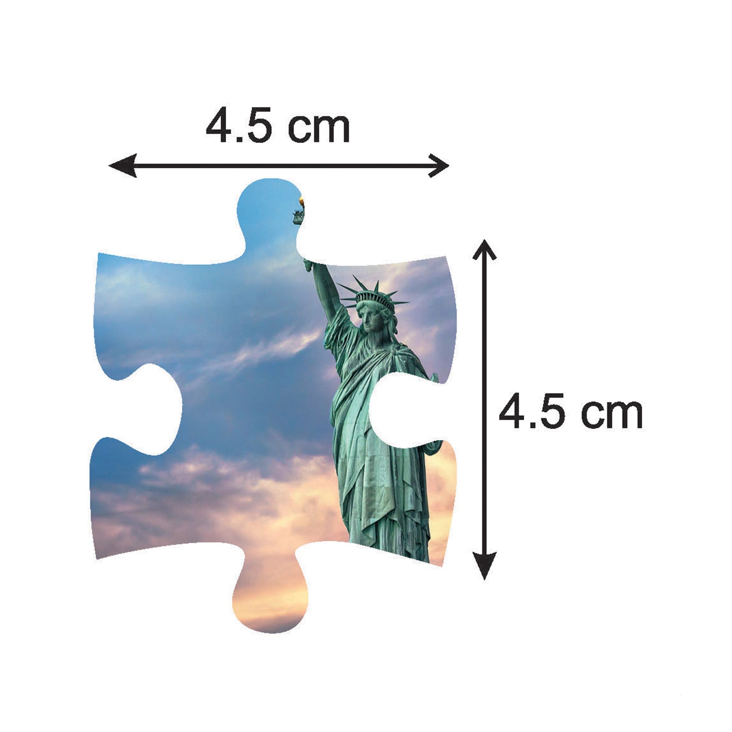 Mittimate World Statue of Liberty Jigsaw Puzzle – 36-Piece Cardboard Puzzle for Kids (Ages 4-6) | Fun, Learning & Perfect Birthday Gift