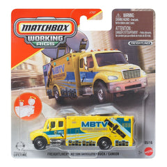 Matchbox Real Working Rigs Freightliner M2 106 Satellite Truck Vehichle for Kids Ages 4 Years & Up