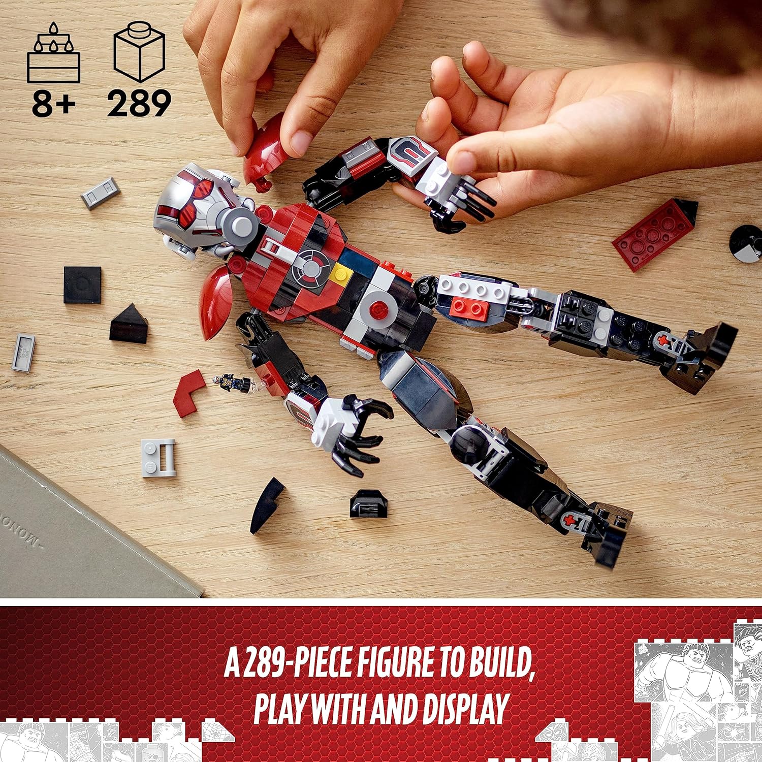 LEGO Marvel Ant-Man Construction Figure Building Kit For Ages 8+