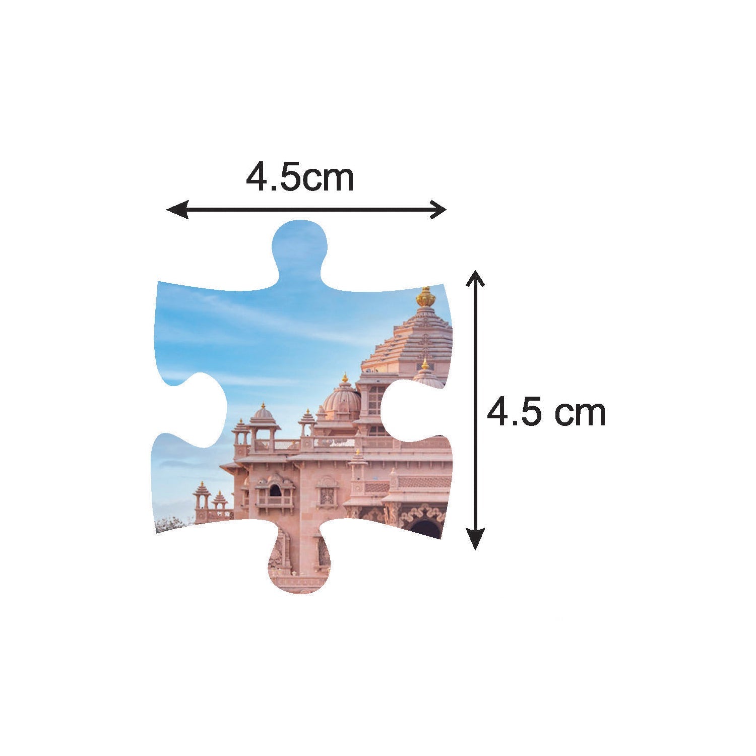 Mittimate Akshardham Mandir Jigsaw Puzzle – 36-Piece Cardboard Puzzle for Kids (Ages 4-6) | Fun, Learning & Perfect Birthday Gift