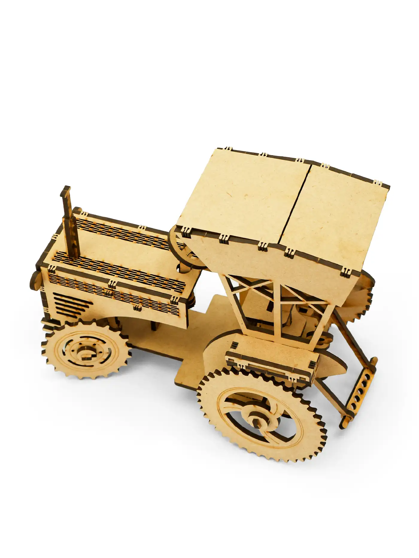 Mittimate DIY 3D Tractor Model Kit for Kids Age 6+ Years | Fun & Educational Model Building Kit I Best Birthday Gift Idea for Kids