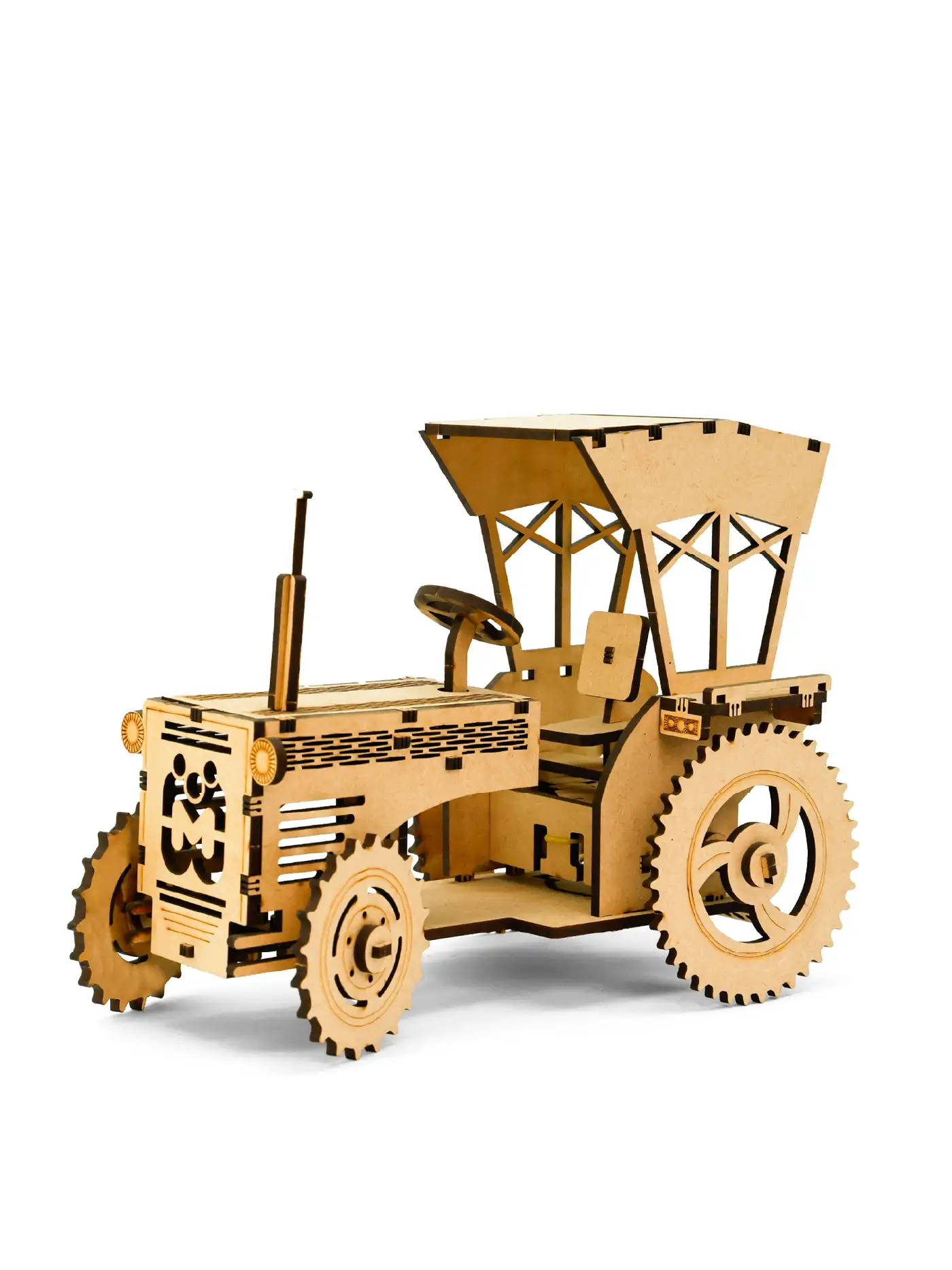 Mittimate DIY 3D Tractor Model Kit for Kids Age 6+ Years | Fun & Educational Model Building Kit I Best Birthday Gift Idea for Kids