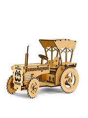 Mittimate DIY 3D Tractor Model Kit for Kids Age 6+ Years | Fun & Educational Model Building Kit I Best Birthday Gift Idea for Kids