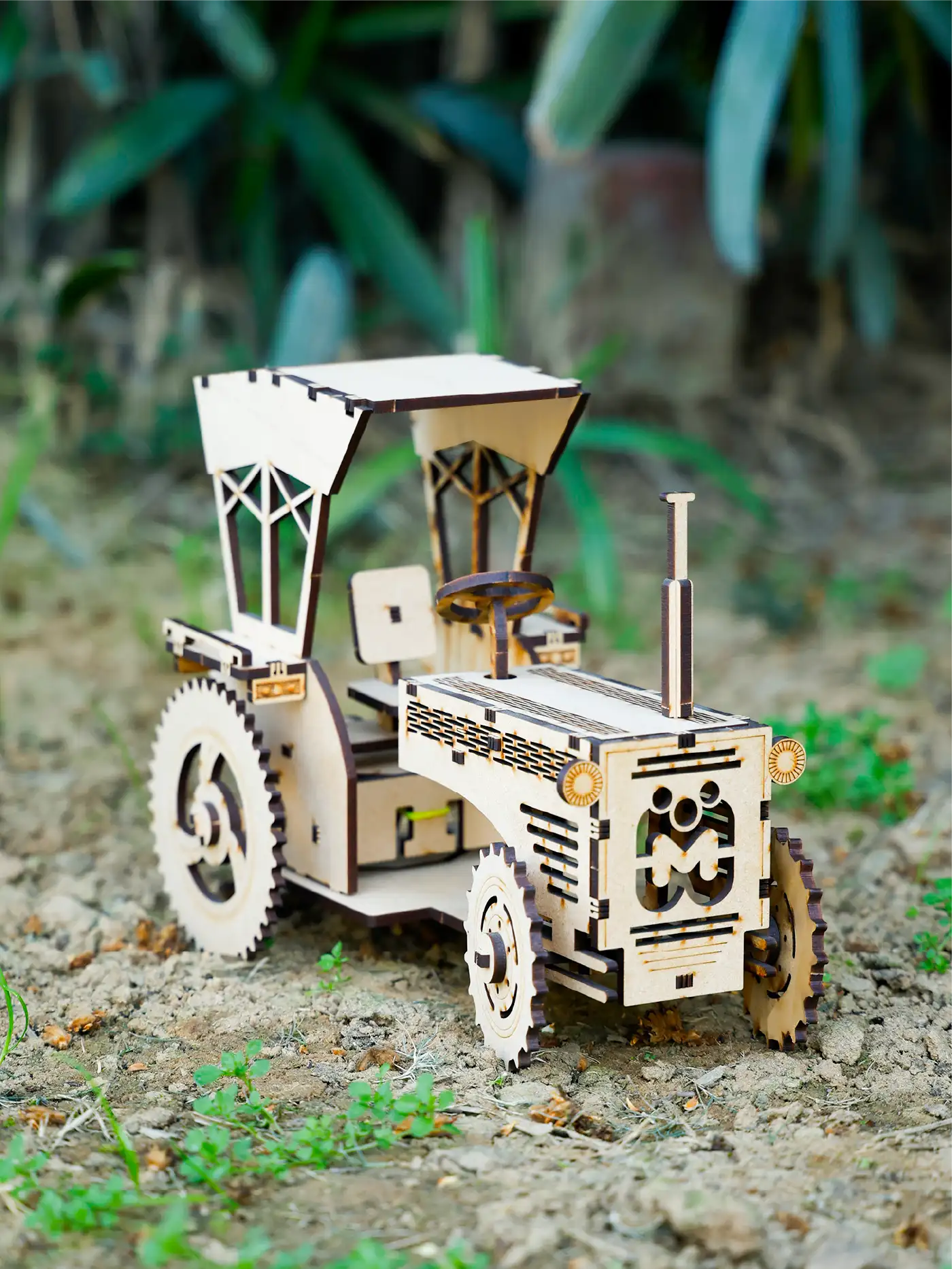 Mittimate DIY 3D Tractor Model Kit for Kids Age 6+ Years | Fun & Educational Model Building Kit I Best Birthday Gift Idea for Kids