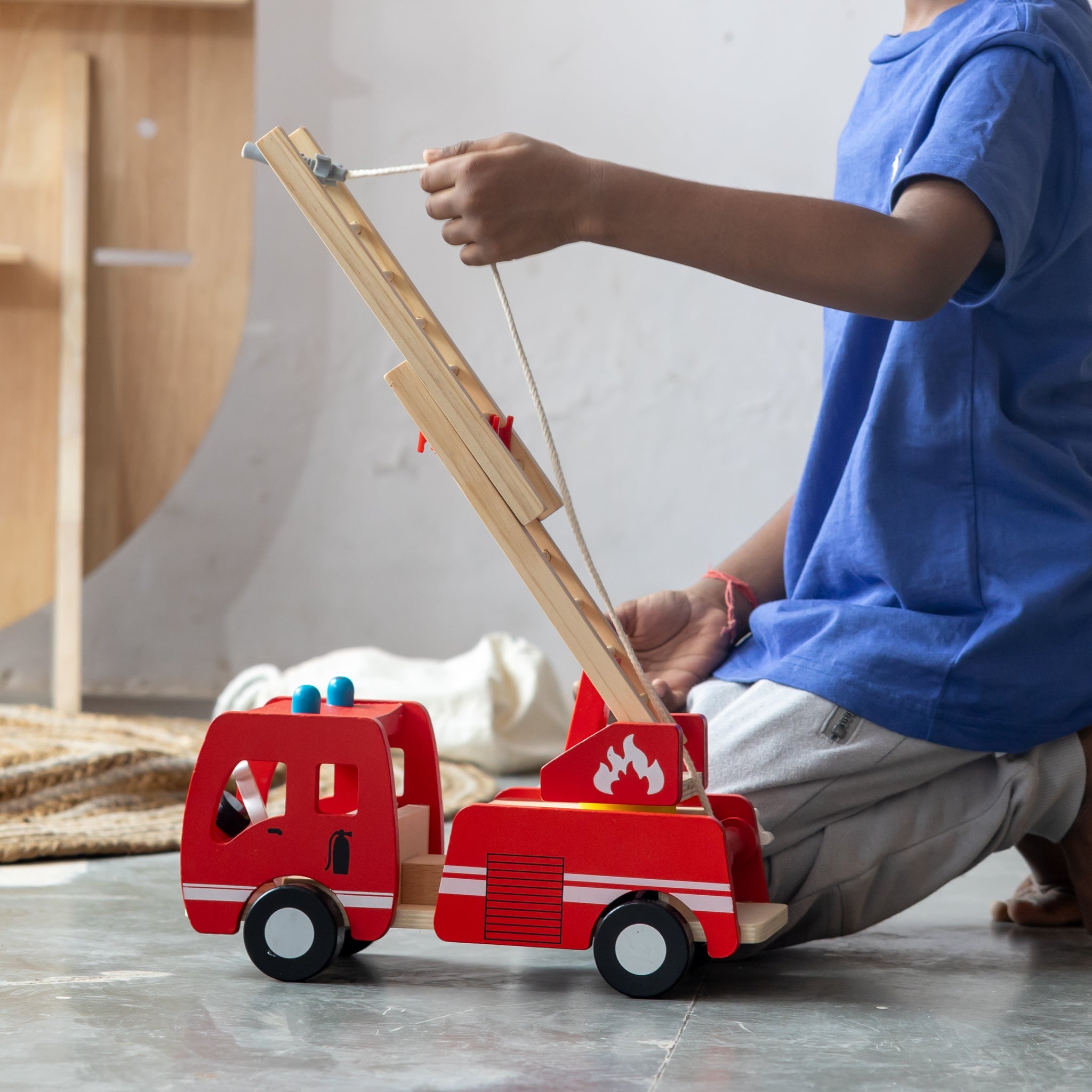 Kiddies Kingdom Marshal's Fire Truck For Ages 3 Years and Above