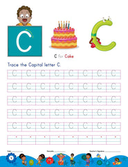 Pegasus Capital Letters - Activity Workbook For Kids