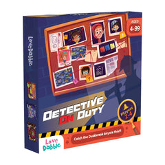 Love Dabble Detective On Duty 2-4 Player Board Game For Ages 4 Years and Up
