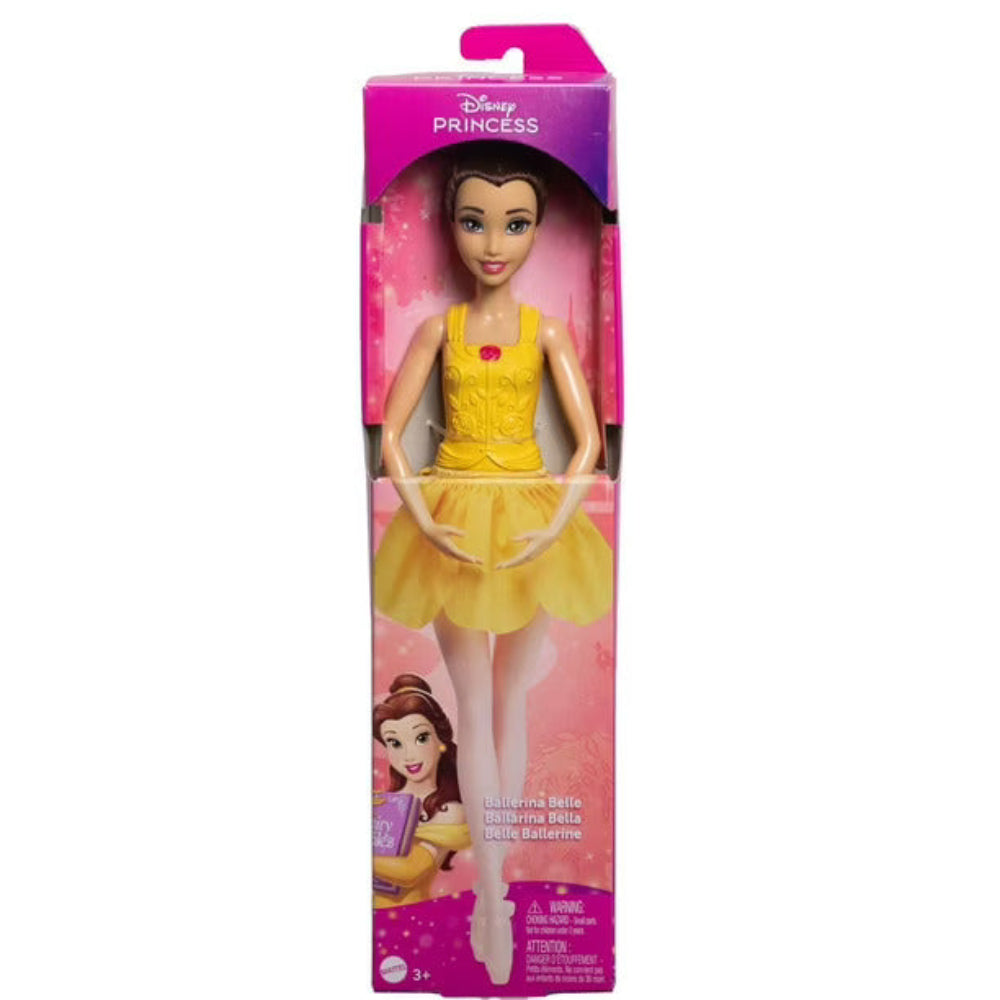 Disney Princess Ballerina Belle Doll For Ages 3+