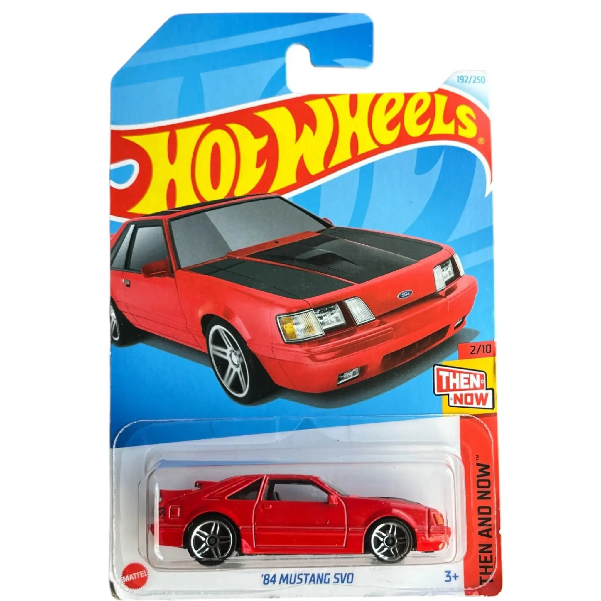 Hot Wheels Mainline Series 3 Car Combo Pack Including Models - Ford GT, ’84 Mustang SVO & Later Crater For Kids and Collectors