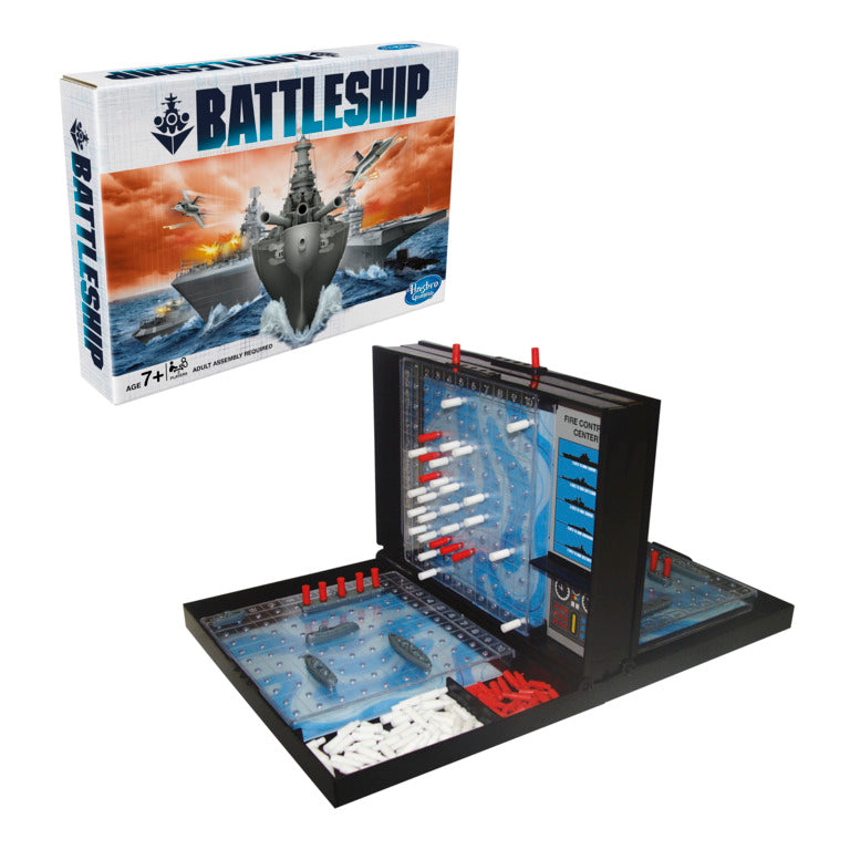 Hasbro Gaming Battleship Classic Strategy Board Game For Kids Ages 7 and Up