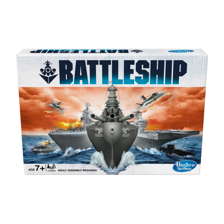 Hasbro Gaming Battleship Classic Strategy Board Game For Kids Ages 7 and Up