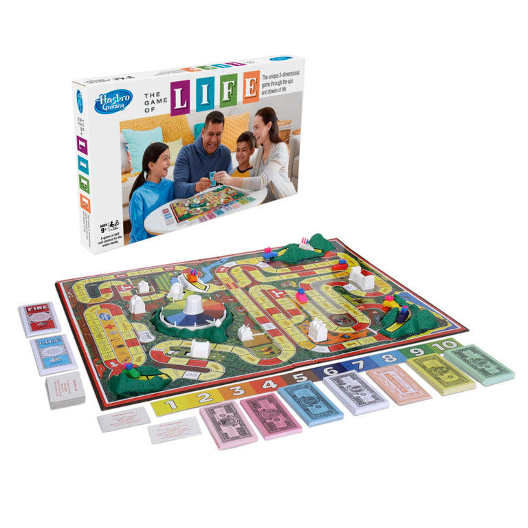 Hasbro Gaming The Game of Life Board Game for Families and Kids Ages 9 and Up