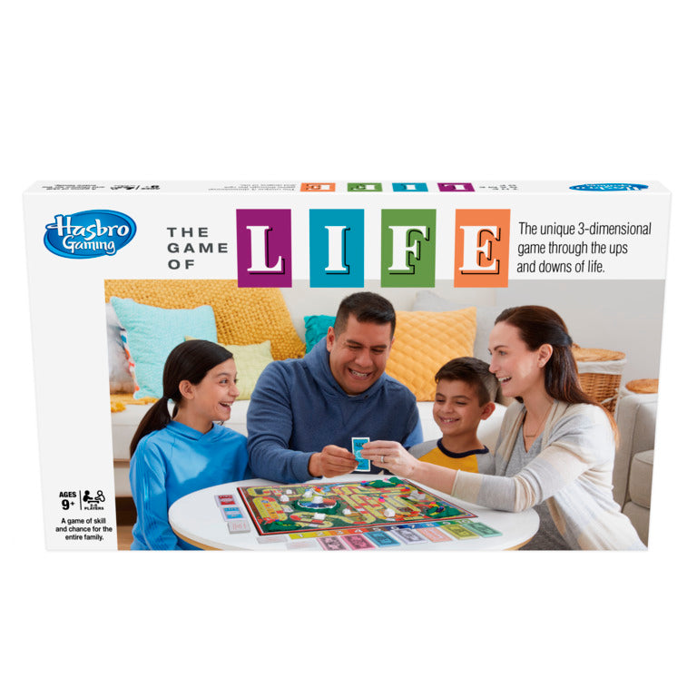 Hasbro Gaming The Game of Life Board Game for Families and Kids Ages 9 and Up