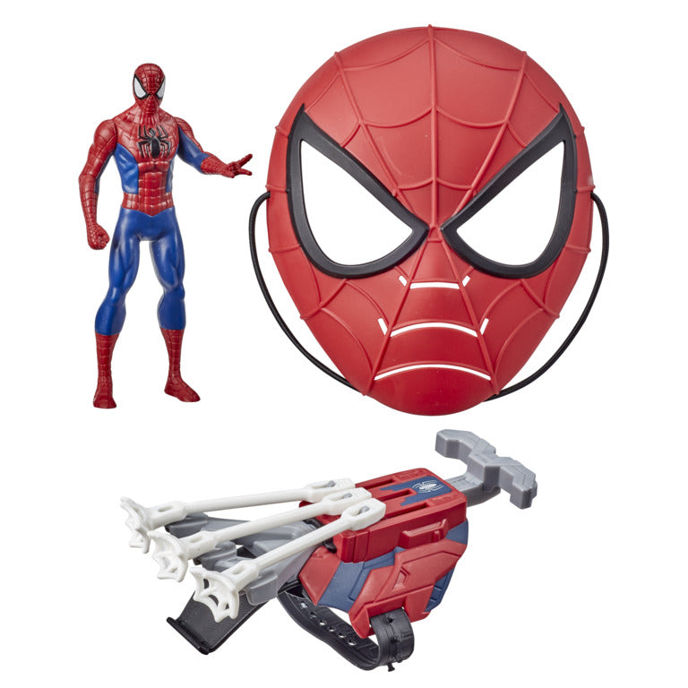 Marvel Spider-Man Web Shots Scatterblast Armor Set for Kids Ages 5 Years & Up