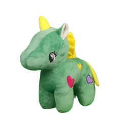 Play Hour Fairy Unicorn Plush Soft Toy For Ages 3 Years And Up - Green, 40cm