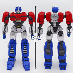 Transformers ONE Optimus Prime Cogged Bot Mode Action Figure Kit For Kids and Collectors