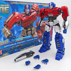 Transformers ONE Optimus Prime Cogged Bot Mode Action Figure Kit For Kids and Collectors