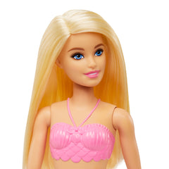 Barbie Dreamtopia Blonde Hair Mermaid Doll With Multi-Colored Pink Mermaid Tail for Kids Ages 3+