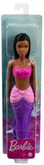 Barbie Dreamtopia Black Hair Mermaid Doll With Multi-Colored Purple Mermaid Tail for Kids Ages 3+