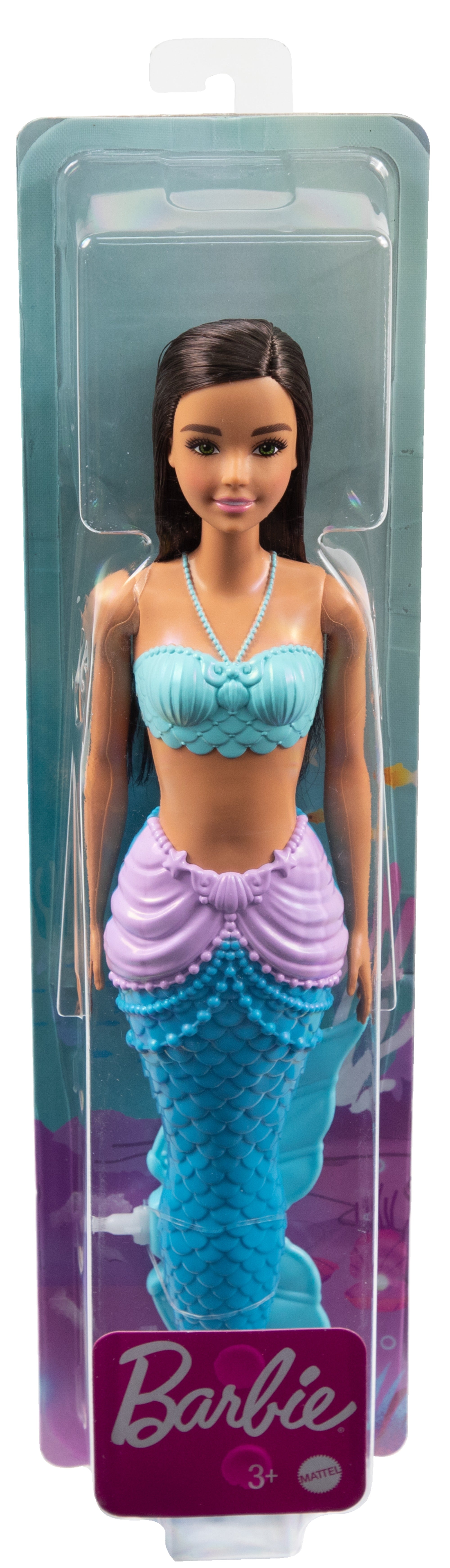 Buy Barbie Dreamtopia Black Hair Mermaid Doll With Multi-Colored