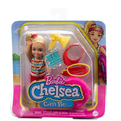 Barbie Chelsea Doll and Accessories Lifeguard Set for Kids Ages 3+
