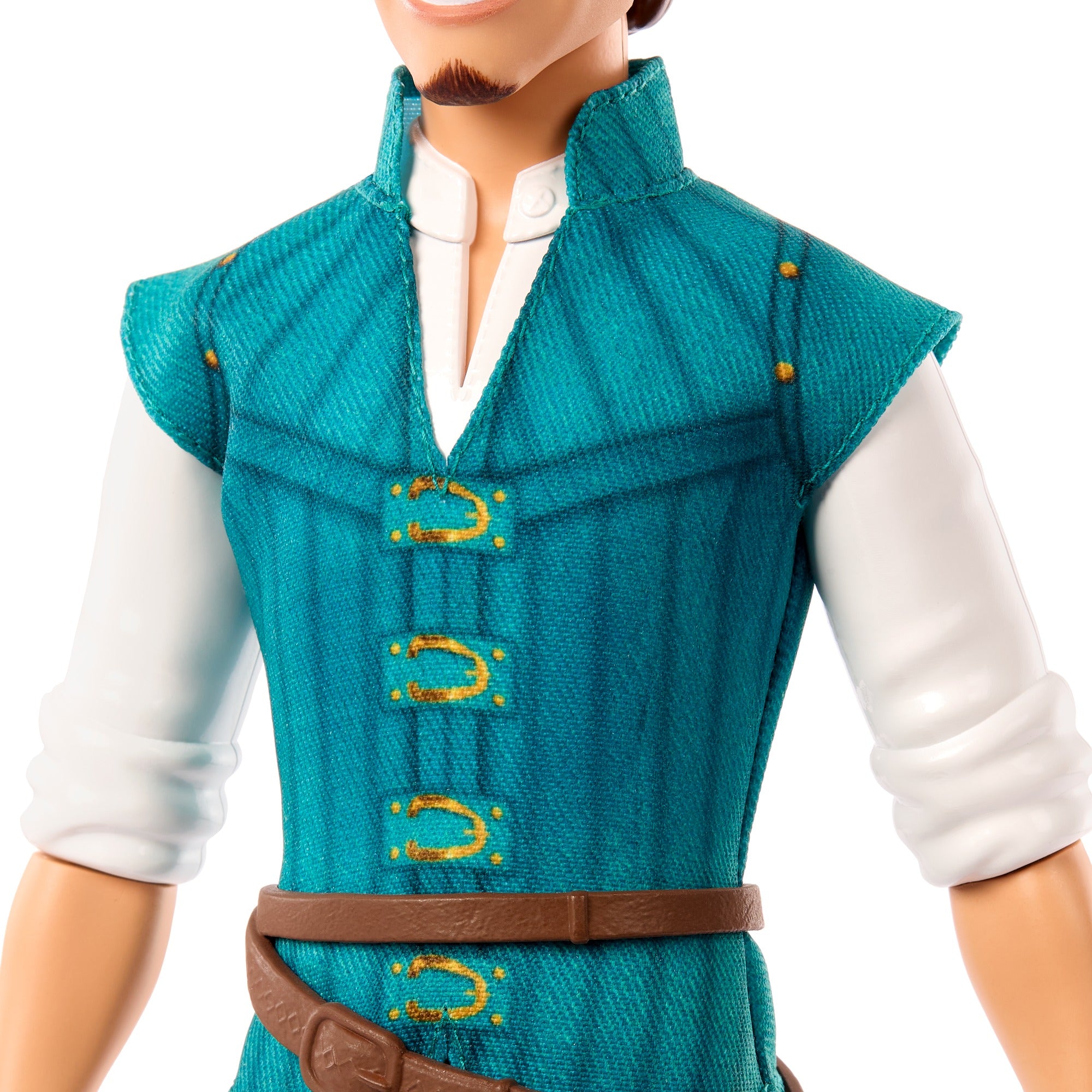 Disney Princess Posable Flynn Rider Fashion Doll in Signature Look Inspired by the Disney Movie Tangled for Kids Ages 3+