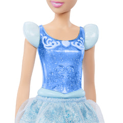 Disney Princess Cinderella Posable Fashion Doll with Sparkling Clothing and Accessories for Kids Ages 3+