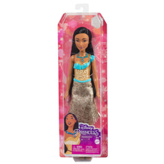 Disney Princess Pocahontas Posable Fashion Doll with Sparkling Clothing and Accessories for Kids Ages 3+