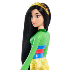 Disney Princess Mulan Posable Fashion Doll with Sparkling Clothing and Accessories for Kids Ages 3+