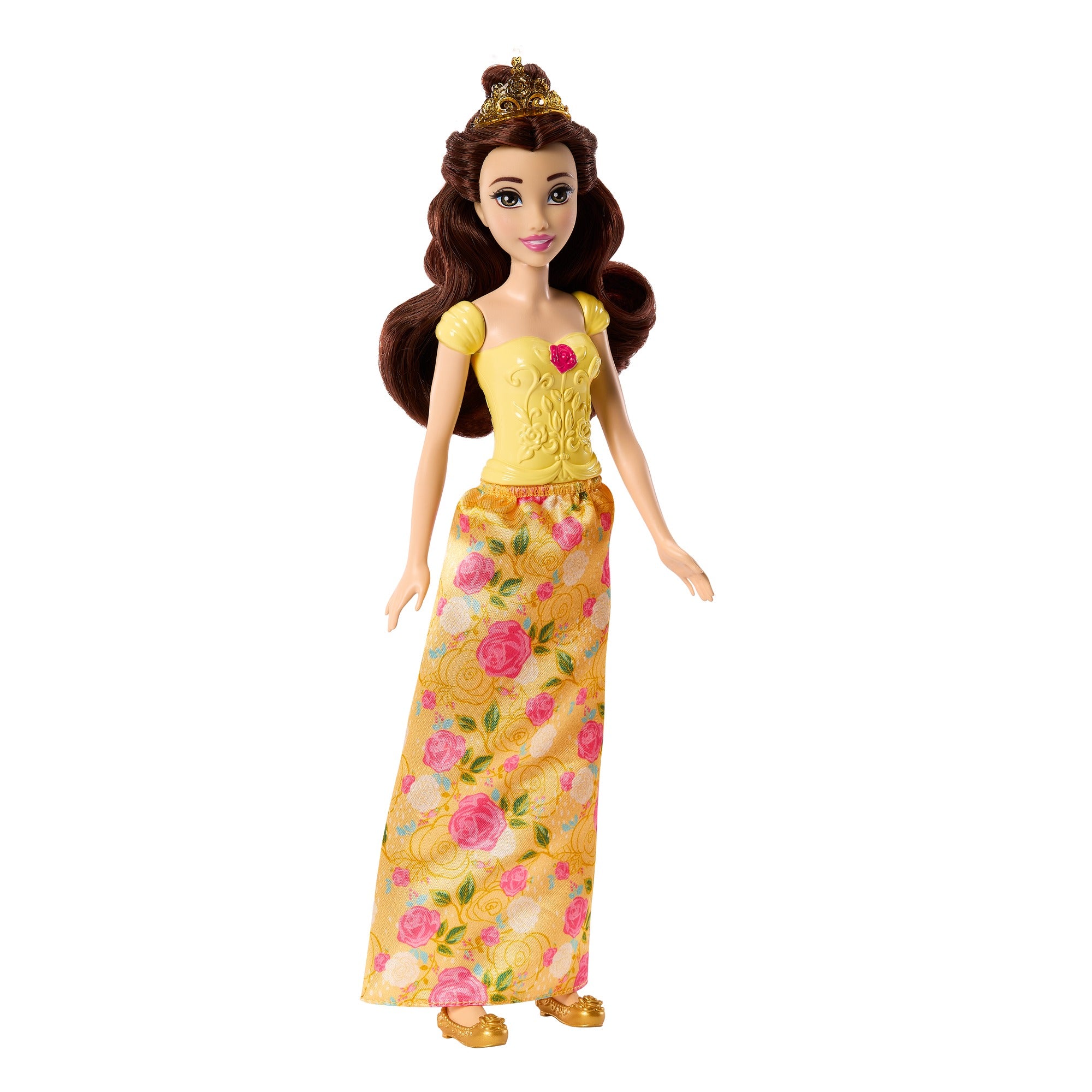 Disney Princess Posable Belle Fashion Doll with Clothing and Accessories Inspired by the Disney Movie for Kids Ages 3+