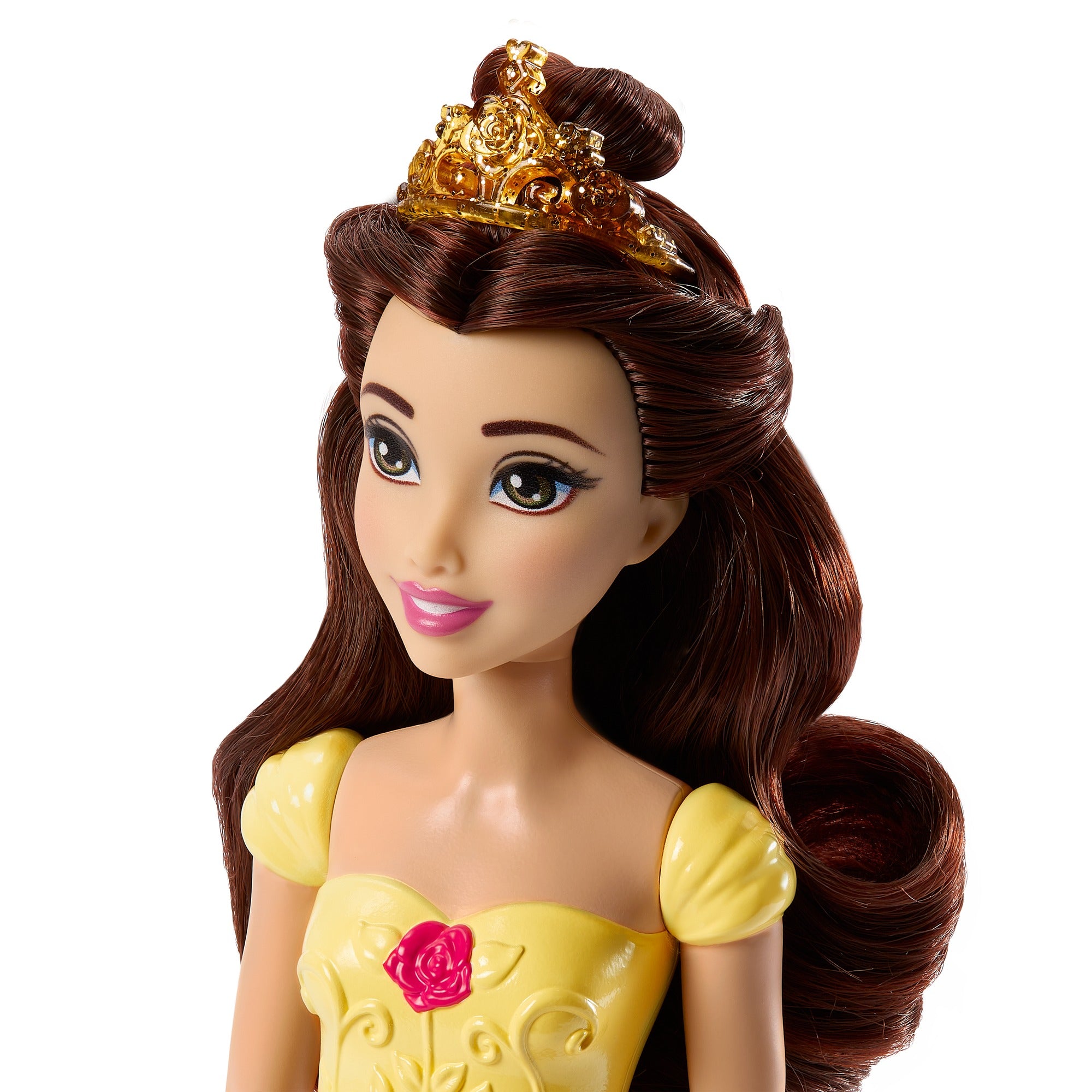 Disney Princess Posable Belle Fashion Doll with Clothing and Accessories Inspired by the Disney Movie for Kids Ages 3+