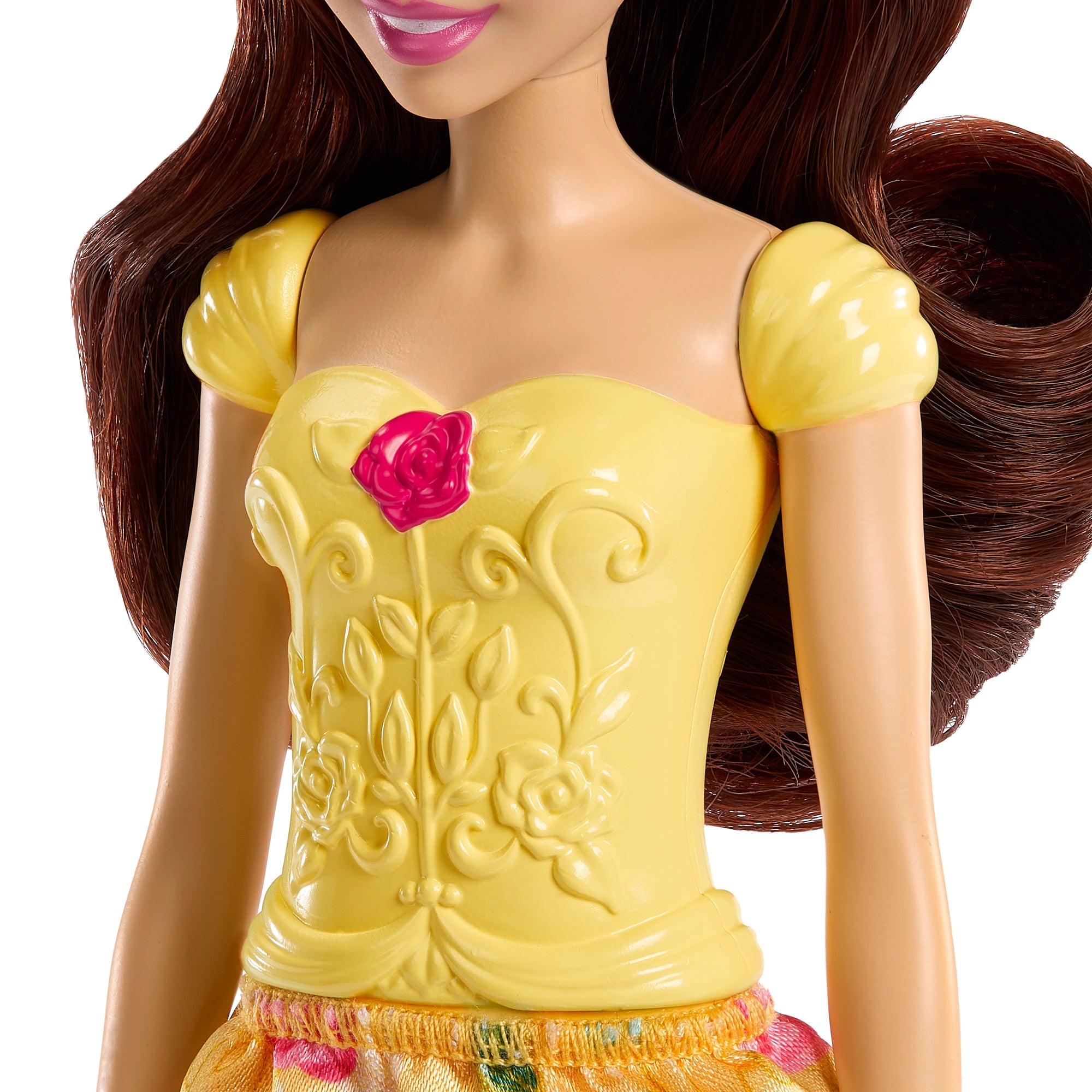 Disney Princess Posable Belle Fashion Doll with Clothing and Accessories Inspired by the Disney Movie for Kids Ages 3+