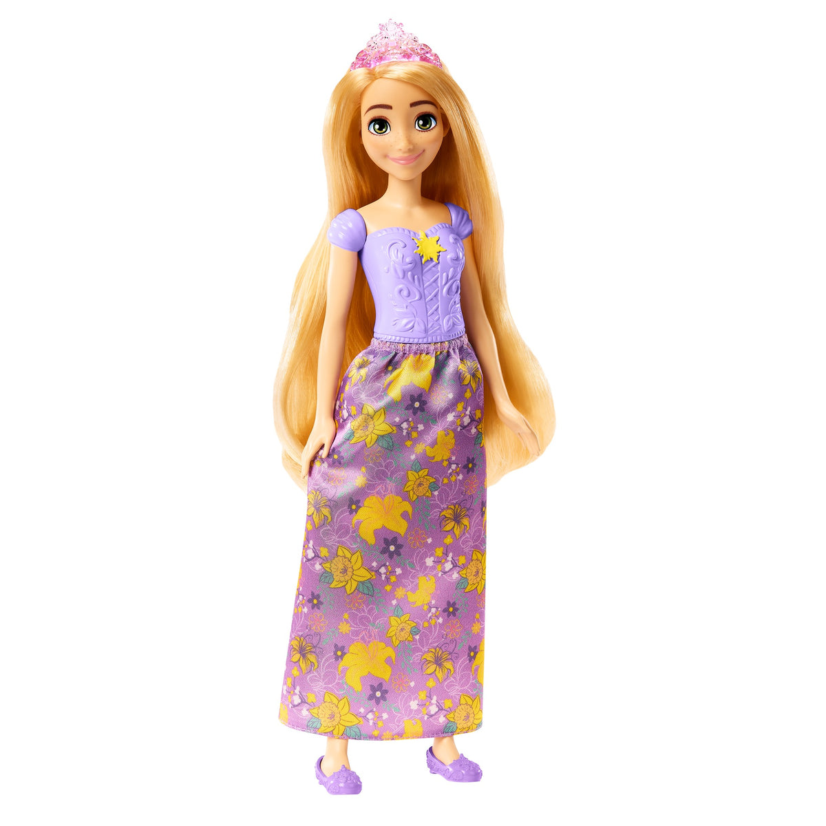 Disney Princess Posable Rapunzel Fashion Doll with Clothing and Accessories Inspired by the Disney Movie for Kids Ages 3+