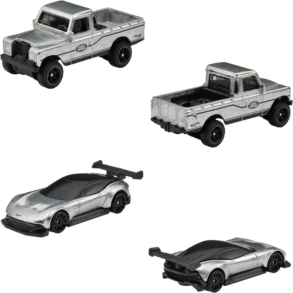 Hot Wheels Zamac Series Premium Vehicle Set Including 6 Collectible Cars for Collection - Design & Style May vary