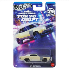 Hot Wheels 2026 Premium Fast & Furious Tokyo Drift Silver Series Die-Cast Car 1:64 Scale - Set Of 5 Cars